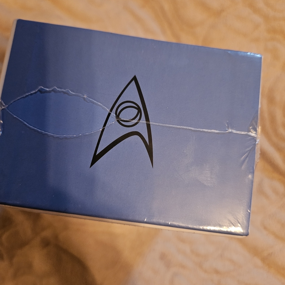 Blue and White Star Trek Mr. Spock Collectible Figure - Picture 2 of 5